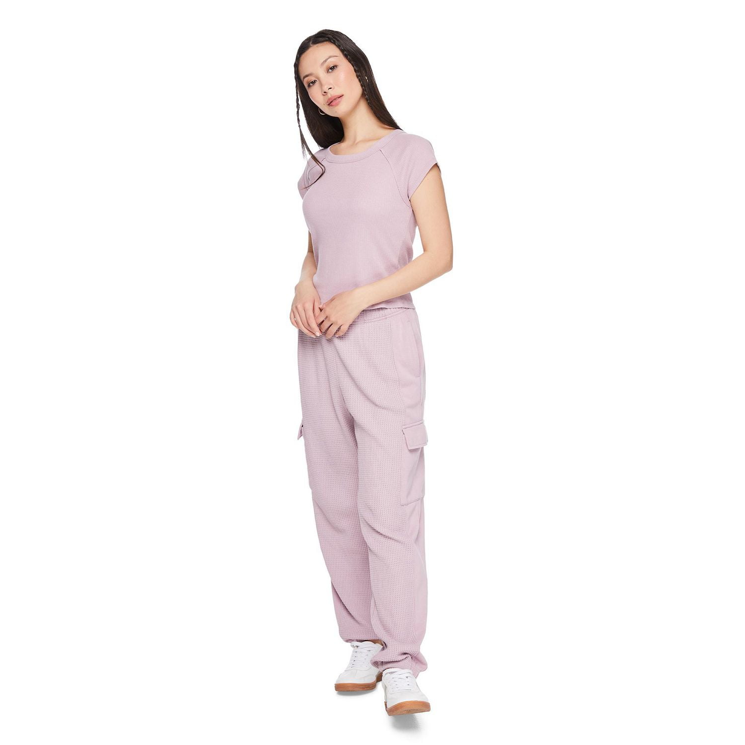 T-shirt côtelé Wild Skye pour femmes