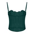 thumbnail image 4 of LSLJS Solid Color Versatile Women Tight Fitting Corset with Lace Lace Lace and Top, Womens Camisole Tank Tops, 4 of 6