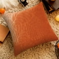 thumbnail image 4 of Fall Pillow Covers 40 cm x 40 cm Decorative Cushion Covers for Couch with Hidden Zipper Polyester Fabric, 4 of 6