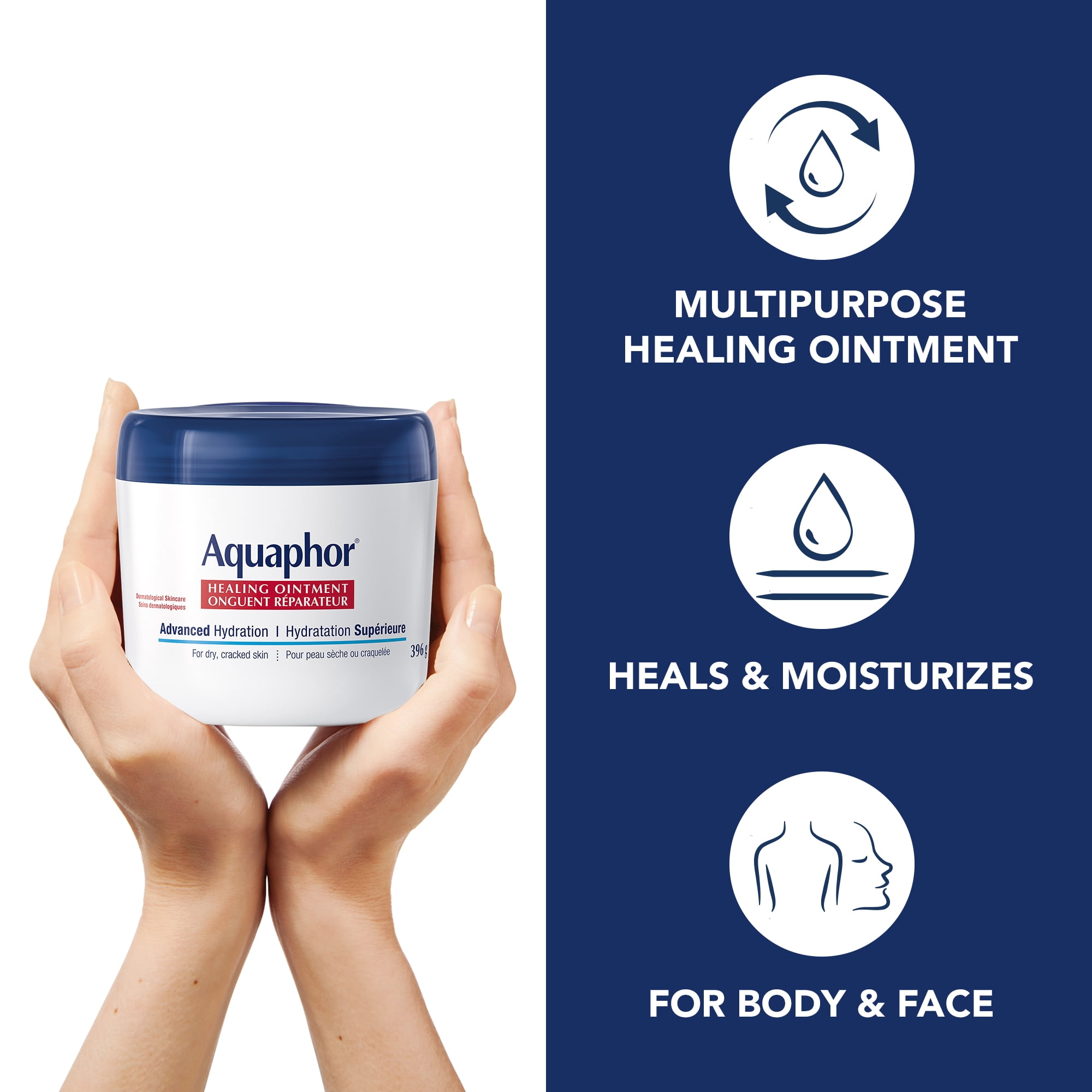 Onguent réparateur Aquaphor, multi-usage pour Peaux sèches et craquelée