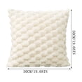 thumbnail image 1 of Nilvkv Weaving Snowflake Velvet Solid Color Pillow Office Sofa Lumbar Support Pillow Bedside Support Pillowcase Cushion, 1 of 6