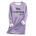 thumbnail image 2 of Birdeem Fashion Woman Long Sleeve Round-Neck Printing Blouse Causal Pullover Long Sleeve Tops, 2 of 12
