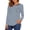 Blue, variant on Women’S Long Sleeve Striped T Shirt Soft Casual Crewneck Top Comfortable Everyday Basic Tee Women'S T-Shirts Red M