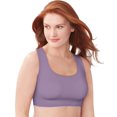 thumbnail image 1 of Bali Womens Comfort Revolution EasyLite Seamless Wirefree Bra, 3XL, Plummed Out, 1 of 1