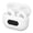 White, variant on Bone Conduction Earbuds, Low Latency Earbuds Comfortable Active Noise Cancellation for Sports White,Skin Color