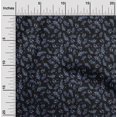 thumbnail image 2 of oneOone Viscose Jersey Black Fabric Tropical Craft Projects Decor Fabric Printed By The Yard 60 Inch Wide, 2 of 4