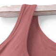 thumbnail image 4 of Meichang Camisole avec Soutien-Gorge Intégré pour Femmes Grande Taille Sans Manches Col Rond Débardeurs en Modal Chandails Extérieur Course Athlétique Entraînement Débardeurs, 4 of 7