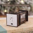 thumbnail image 1 of Christmas LED lantern Battery Operated LEDs Fairy Lamp Santa Claus Shaped Hanging Lighting for Christmas Party Garden Patio Landscape Backyard Decoration, 1 of 5