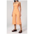 thumbnail image 3 of PISONIC Womens Workout Sets Two Piece Spaghetti Straps Tank Top Matching Wide Leg Capri Pants Gym Work Pilates Outfits, 3 of 7