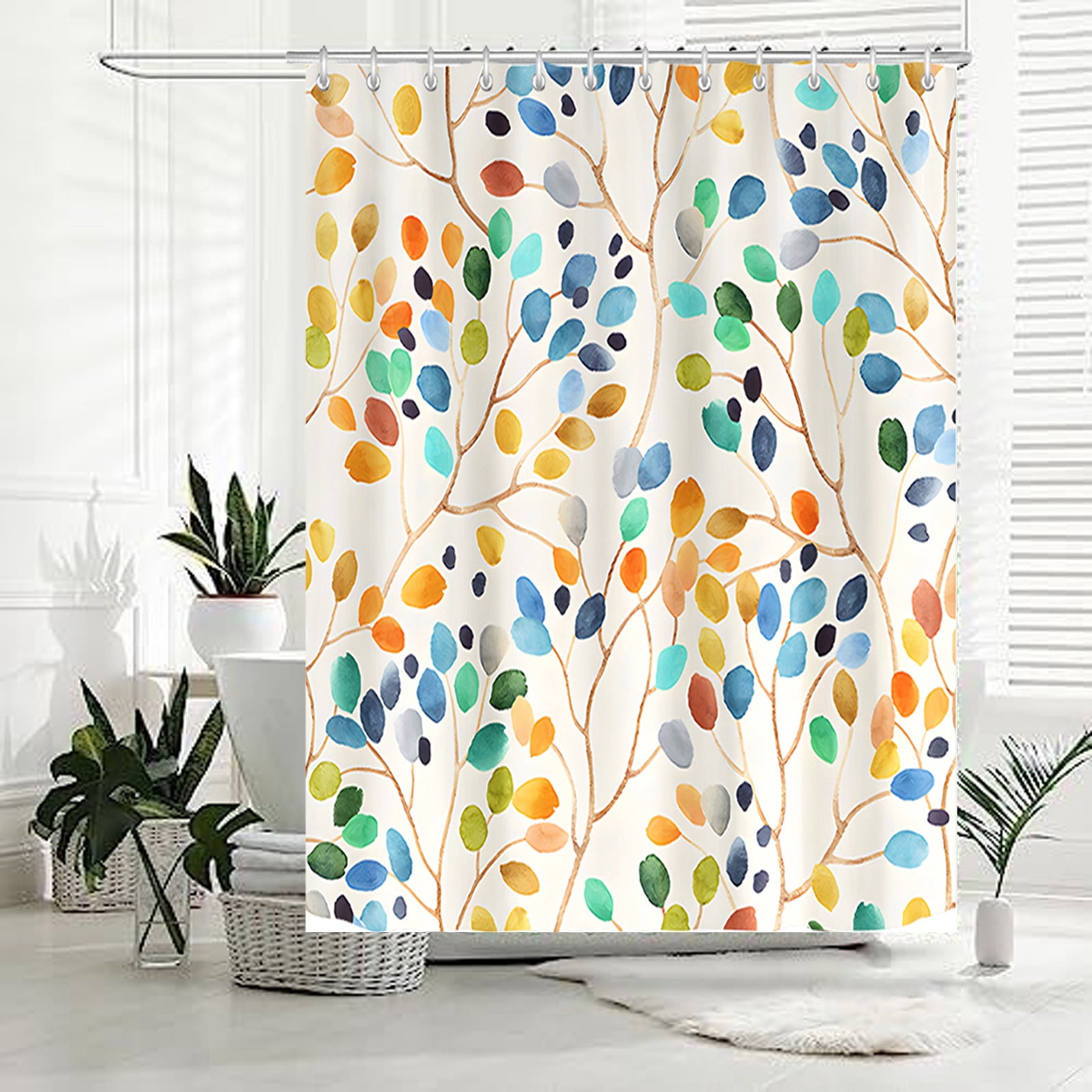 Sentmoon Deals Flyer Shower Curtain Fabric Shower Curtain With 12 Hooks Weighted Shower Curtain Hem Bathroom Shower Curtain Watertight Shower Curtain Prime Day Deals 2024 Canada