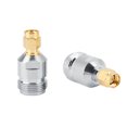 thumbnail image 4 of 2pcs Type N Female to SMA Male RF Connector Coaxial Adapter Test Converter, 4 of 13