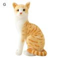 thumbnail image 1 of Simulation Cats Design Plush Stuffed Pillow Animal Cushion Sofa Decor Kids Toy, 1 of 6