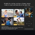 thumbnail image 4 of Lecteur MP3 MP4 de 1,8 Po, Mémoire Intégrée de 8 Go avec Stockage Extensible de 64 Go, Lecteur de Musique avec Radio FM, Enregistreur Vocal pour la Course, le Gym, 4 of 7