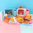 thumbnail image 2 of Ensemble de Jeu Micro-Ondes pour Enfants 31 Pcs, Jouet de Cuisine Interactif Réaliste pour Jeu d'Imitation, 2 of 10
