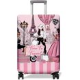thumbnail image 1 of Travel Luggage Cover Suitcase Protector Fits 18-32 Inch Luggage Wheel Covers Patterned Travel Related Items Flower Luggage Protector Elastic Luggage Anti-scratch Suitcase Cover L, 1 of 5