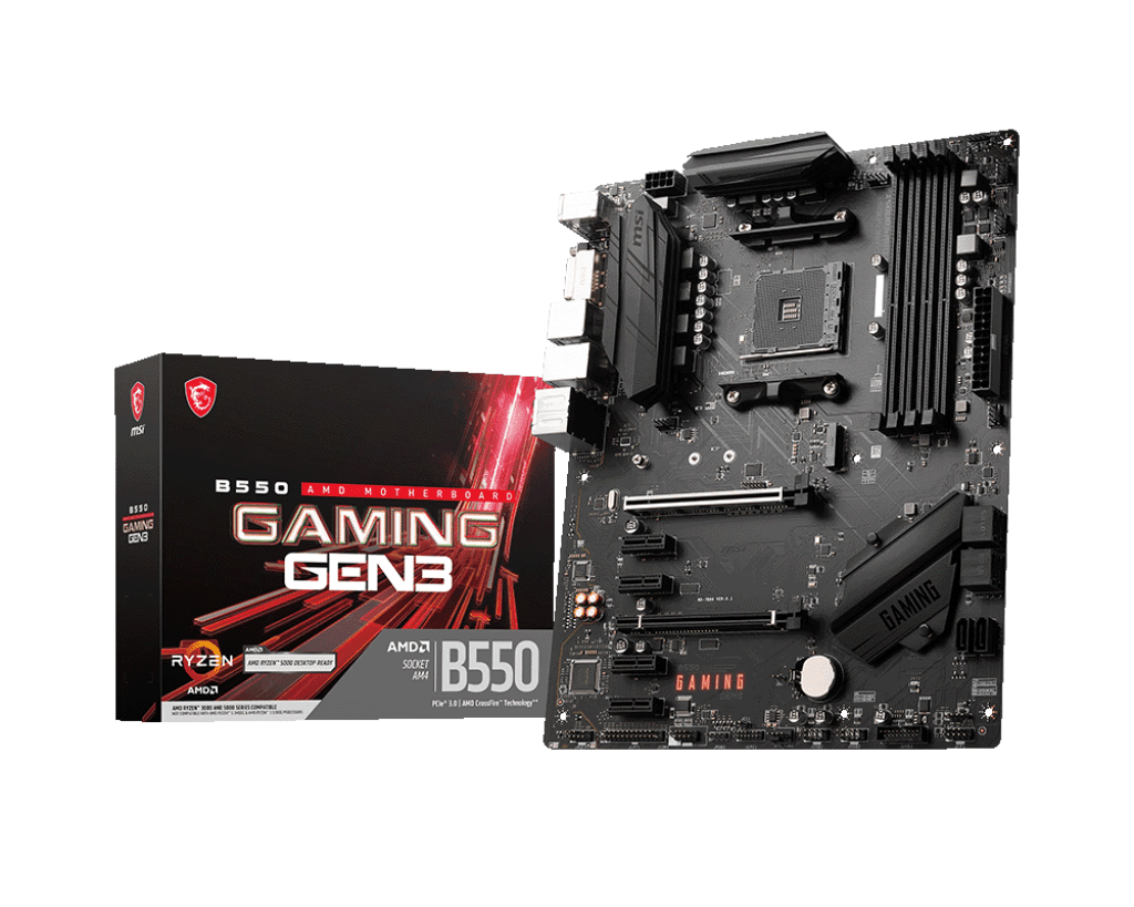 MSI Carte Mère de Jeu AMD ATX, AM4, DDR4, B550 Gaming GEN3