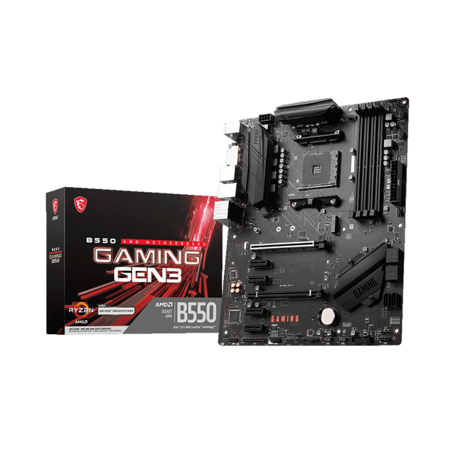 MSI Carte Mère de Jeu AMD ATX Gaming, AM4, DDR4, B550 Gaming GEN3.