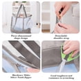 thumbnail image 4 of Tyidzon Transparent Nylon Mesh Cats Bag Portable Pet Bag Foldable Handheld Cats Bag, 4 of 6