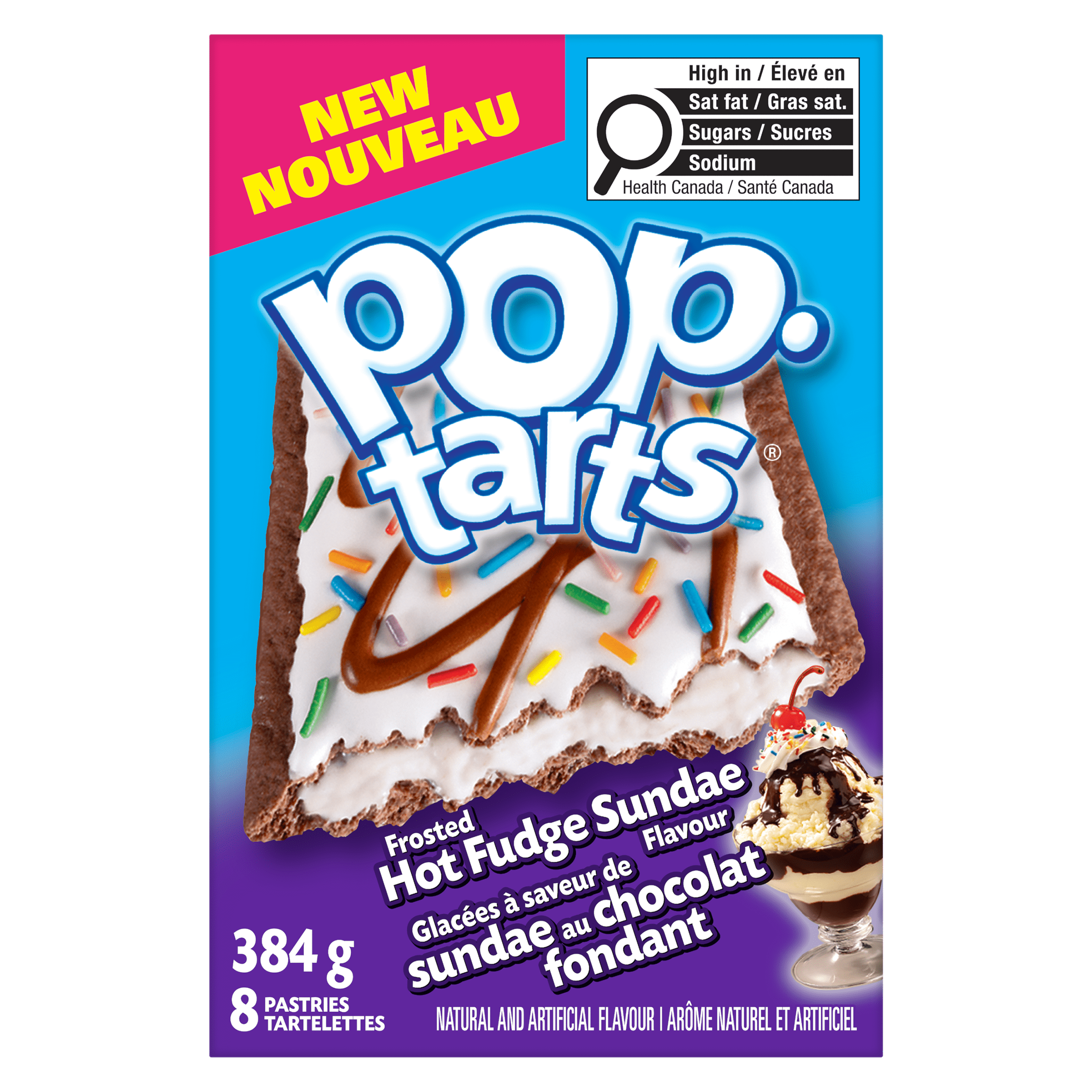 Pop-Tarts* Sundae glacé au chocolat fondant