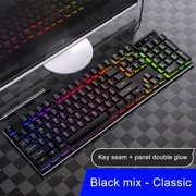 WIFKLSIIPG LED Backlit USB Gaming Keyboard Fashion Mechanical Keyboard Gaming Keyboard Wire