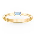 thumbnail image 2 of East-West Stackable Baguette Ring in 10K Yellow Gold, 2 of 3
