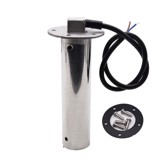 0-190ohm 240-33 Ohm Boat Car RV Holding Tank Level Sensor 52MM Waste Gauge With 7Color Backlight Waste Water Sender Unit Sewage ,Easy to Install