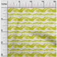 thumbnail image 2 of oneOone Cotton Flex Lime Green Fabric Asian Wave Sewing Craft Projects Fabric Prints By Yard 40 Inch Wide, 2 of 4
