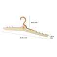 thumbnail image 1 of Birdeem Folding Clothes Hanger Portable Travel Multi Functional Plastic Clothes Hanger, 1 of 10