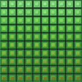 thumbnail image 1 of Ahgly Tapis d'Intérieur Lavable en Machine Carré Vert Émeraude Profond, 6 Pieds Carré, 1 of 7