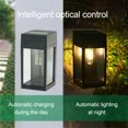 thumbnail image 4 of XZNGL Porch Lights Outdoor Solar Power Outdoor Solar Wall Lights Garden Lights Intelligent Light Control Lights Home Garden Gate Lights Arrangement Outdoor Lights Light-Emitting Diode Ligh, 4 of 8