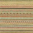 thumbnail image 1 of Ahgly Company Tapis d'Intérieur Carrés Abstraits Chrome Or Jaune, Tapis de Zone Abstraits, 8 Pieds Carré, 1 of 6