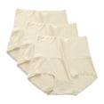 thumbnail image 1 of 3 pcs Womens Modal Cotton Underwear High Waist Tummy Control Full Coverage Briefs Comfy Stretchy Ladies Panties, 1 of 2