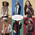 thumbnail image 1 of Design Imports 811108 Écharpe de Cowboy Rose Chatouillée Beige Automne, 1 of 2