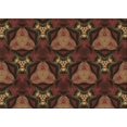 thumbnail image 1 of Ahgly Company Machine Washable Indoor Rectangle Transitional Light Brown Area Rugs, 4' x 6', 1 of 7