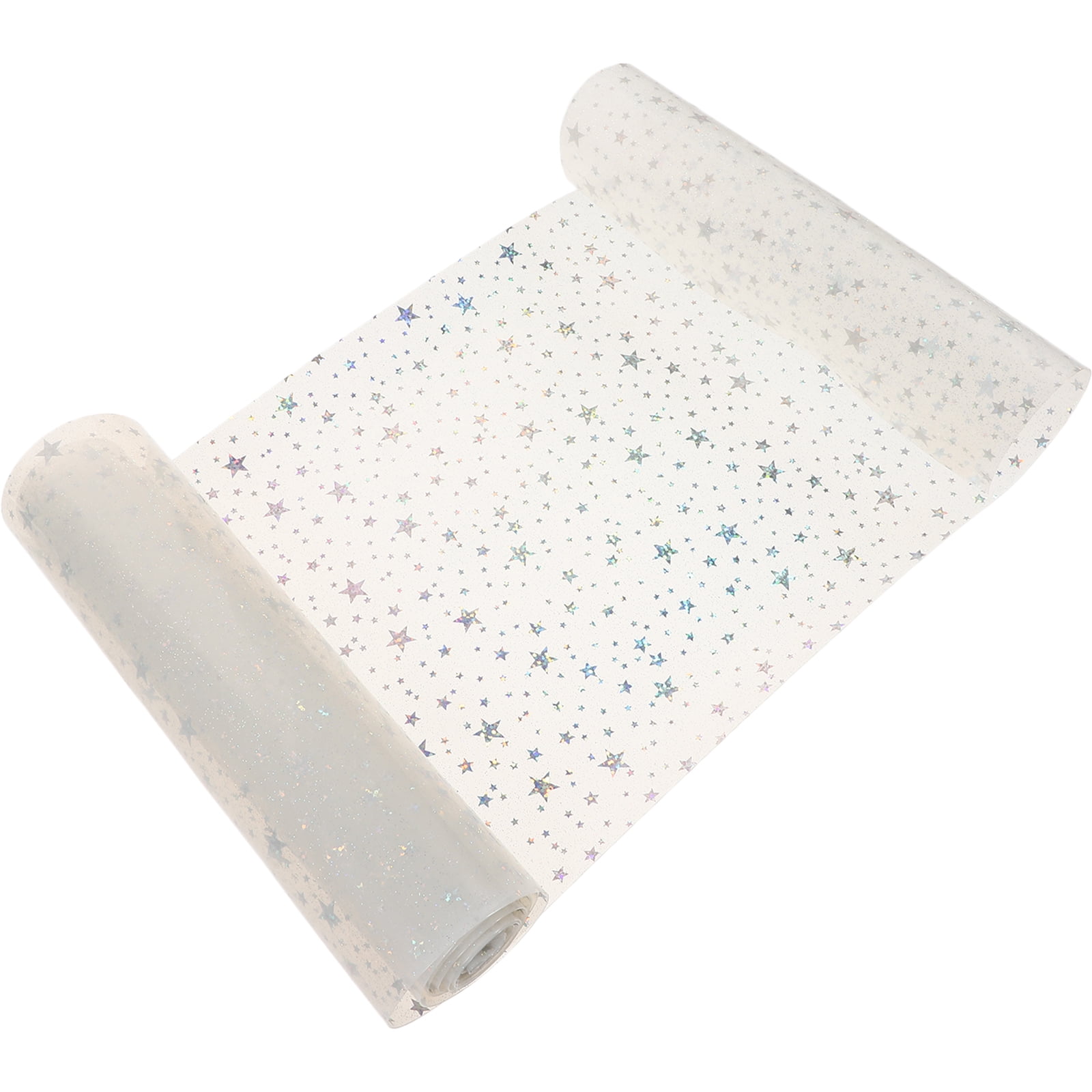 Shisuyan Wide Translucent Fabric Pvc Film Clear Tarp Grommet 1 Roll 120.00X7.9X0.04In