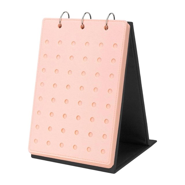 Abbracc Shoe Charms Organizer Accessories Creative Portable Shoe Charm Display Pages Pink
