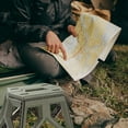 thumbnail image 1 of Portable Mazar Square Folding Stool for Outdoor Camping Hiking Fishing Backpacking and Kitchen Step Support, 1 of 4
