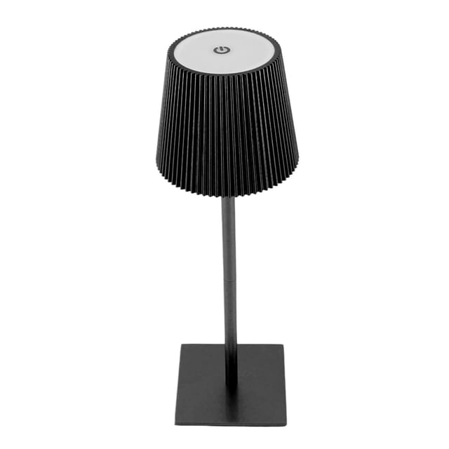 Lampe de Table Sans Fil LED Batterie Rechargeable 3600mAh, Gradation Continue 3 Couleurs, Lampe de Chevet Portable pour Bars, Chambres, Restaurants, Lecture