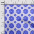 thumbnail image 2 of oneOone Velvet Blue Fabric Fruits Lemon Slice Craft Projects Decor Fabric Printed By The Yard 58 Inch Wide, 2 of 4