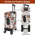 thumbnail image 2 of Luggage Cover Protector Travel Suitcase Covers Protective Skin for Carry On Baggage Fit 18-20 Inch Luggage, 2 of 5