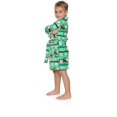 thumbnail image 4 of Intimo Peignoir Garçon Vert Robe de Père Noël Vêtements de Nuit de Vacances, 4 of 6