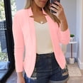thumbnail image 1 of AherBiu Cardigan pour Femmes Léger Décontracté 2025 Mode Automne Hiver Extérieur Coupe Ajustée Ouvert à l'Avant Vestes, 1 of 6