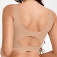 thumbnail image 4 of Seamless Comfort Bras for Solid Color T Shirt Wear with Smooth Back Design Everyday Support Everyday Back Smoothing Full Coverage Wireless bra, 4 of 5