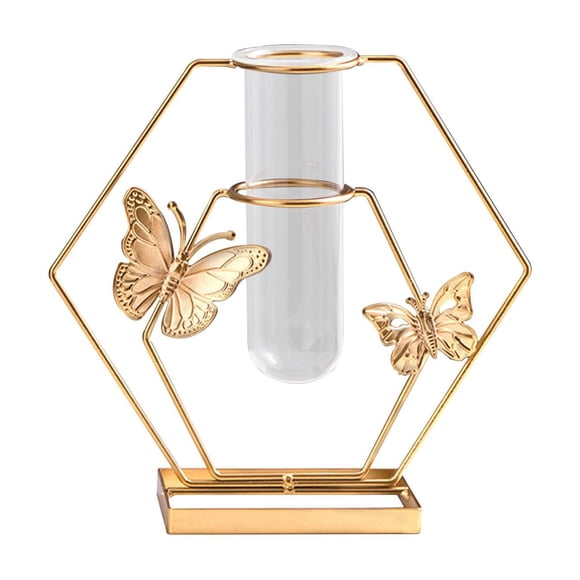 Liquidation d'Articles d'Économies et de Rangement pour la Maison! Pcksrro Décoration de Fleurs Artificielles pour la Maison Salon Bureau Arrangement de Fleurs Simulées Table à Manger Vase Hydroponique Décoration Style Décoration