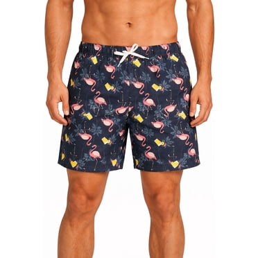 Men's Under Disguise navy swim shorts