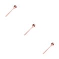 thumbnail image 2 of VONKY Cute Spoon For Tea Essential Teaware - Exquisite And Practical Stainless Steel Spoon Stainless Steel Sugar Spoon For Tea dog paw rose gold 1 3Set, 2 of 6