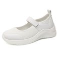 thumbnail image 1 of Chaussure de Cheville à Enfiler pour Femmes Épaisse Plateforme Baskets Tricotée Supérieure, 1 of 6