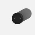 thumbnail image 3 of Veradek Demi Series 12" Plastic-Stone Planter - Black, 3 of 9