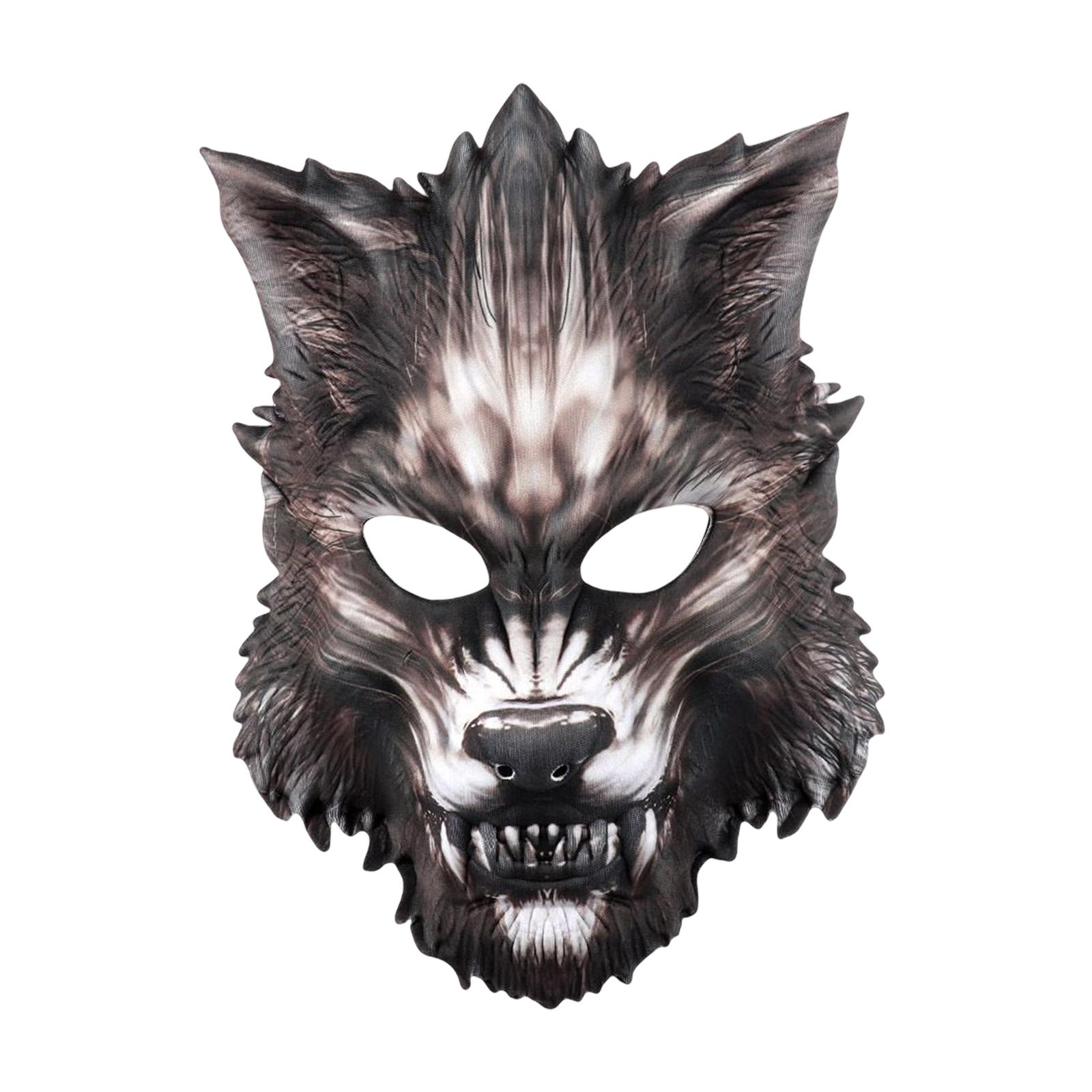 Halloween Wolf Animal EVA Effrayant pour Performances sur Scène Enfants