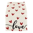 thumbnail image 2 of Boovnll Valentines Day Table Runner, 13x47" Valentine's Day Printing Table Runner, Valentines Table Runner for Holiday Kitchen Dining Table, Party Decor, Valentines Day Decorations, 2 of 6